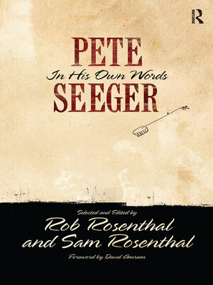 Pete Seeger in His Own Words - ebook